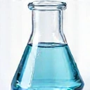 Laboratory flask symbolizing scientific research.