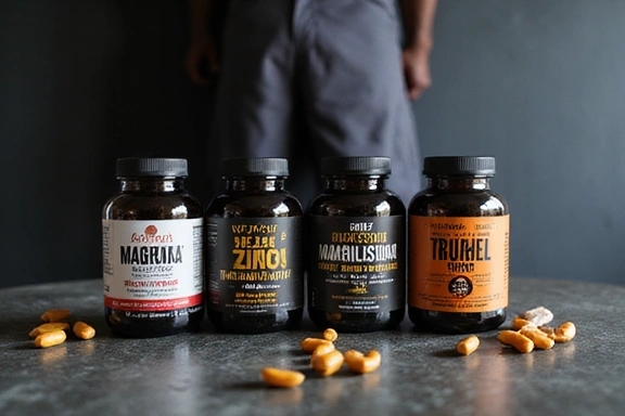 Supplements specifically formulated for men's health